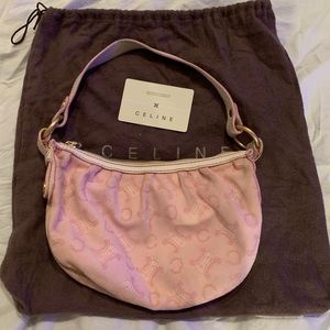 Vintage soft pink Celine bag from 2005-2006